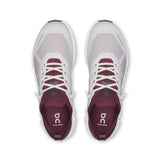 Men's On Cloud 6 Versa active lifestyle sneakers in black and gray with cushioned soles and breathable upper material.