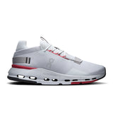 Men's On Cloudnova 2 Active Life sneakers in black with white accents, featuring cushioned soles and breathable mesh uppers.