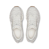 Women's On Cloudmonster 3 FP Movement road running shoes with breathable mesh and supportive design, shown in a side view.