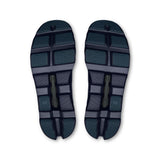 Men's On Cloudmonster 1 active life running shoes with gray and blue design, featuring cloud cushioning and sporty style.