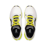 On Cloudflow 5 women's road running shoes in gray with white accents, showcasing lightweight design and cushioned soles.