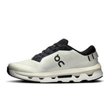 On Cloudzone women's active life sneakers in black and white, featuring lightweight cushioning and breathable mesh upper.