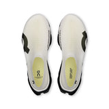 On LightSpray Cloudmonster 3 Hyper unisex road running shoes in black with blue accents, designed for comfort and performance.