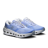 Women's On Cloudrunner 3 road running shoes with breathable mesh upper and cushioned sole for comfortable running.