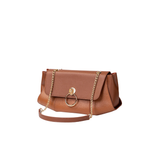 Brown Trapeze Handbag