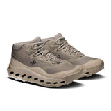 Men's On Cloudhorizon 2 Mid Waterproof hiking shoes with breathable mesh, waterproof upper, and traction sole for outdoor adventures.