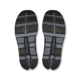 Men's On Cloudmonster Void active life sneakers with black and gray design, featuring cloud-inspired cushioning and durable outsole.