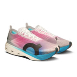 Men's On Cloudboom Strike road running shoes with sleek design and breathable mesh upper, built for speed and comfort.