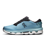 On Cloudzone men's active life shoes in gray and black, featuring breathable mesh and cushioned sole for outdoor activities.