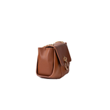 Brown Trapeze Handbag