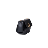 Black Trapeze Handbag