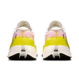 Men's On Cloudboom Max road running shoes with lightweight design and breathable upper in black and white.