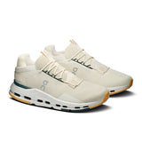 On Cloudnova 2 men's active lifestyle sneakers in gray with black accents, showcasing the stylish and comfortable design.