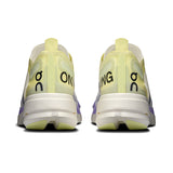 Men's On Cloudboom Strike road running shoes with lightweight design and supportive cushioning, shown in a side view.