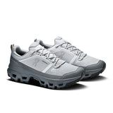 Men's On Cloudrock Low Waterproof hiking shoes with rugged soles and breathable upper material for outdoor adventures