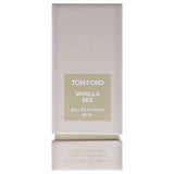 Tom Ford Vanilla Sex perfume bottle with sleek design and gold accents, showcasing the luxury fragrance packaging.