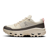 Women's On Cloudrock Low Waterproof hiking shoes with durable design, waterproof material, and trail-ready grip.