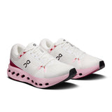 Women's On Cloudsurfer 2 road running shoes with breathable mesh upper and cushioned sole, designed for comfort and performance.