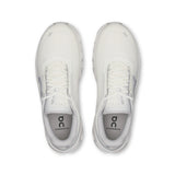 Men's On Cloudmonster 1 running shoes in black and white with cloud-inspired design, lightweight and cushioned for active life.