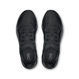 Men's On Cloudzone active life shoes in black and gray, featuring lightweight design and cushioned soles for running and training.