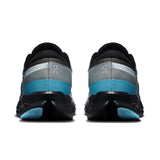 Men's On Cloudsurfer 2 road running shoes in black with white accents, showing the lightweight design and cushioning features.