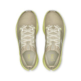 Men's On Cloudsurfer Max road running shoes in grey with blue accents, featuring cushioned soles and breathable mesh uppers.