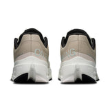 Men's On Cloudsurfer Next road running shoes in gray with black accents, featuring cushioned soles and lightweight design.