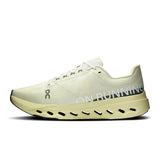 Men's On Cloudsurfer Next road running shoes in black with white accents, featuring lightweight cushioning and breathable mesh uppers.