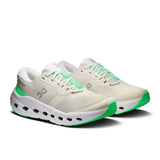 Women’s On Cloudrunner 3 road running shoes with breathable mesh upper and cushioned sole for comfortable running.
