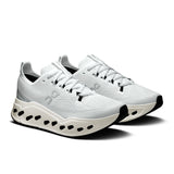 Women's On Cloudsurfer Max road running shoes with cushioned design and breathable mesh upper, ideal for comfortable running.