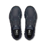 On Cloud 6 Waterproof women's active life shoes, sleek black design with breathable fabric and cushioned sole for outdoor activities.
