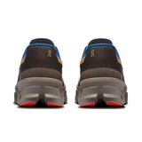 Men's On Cloudmonster Void Limited Edition Ivory and Dust active life sneaker, showcasing the lightweight, cushioned design.