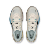 On THE ROGER Pro 3 women's tennis shoes with breathable mesh upper and lightweight design for optimal performance.