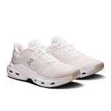 On Cloudpulse 2 women's training shoes in black with white accents, featuring breathable mesh upper and cushioned sole.