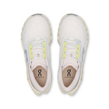 Women's On Cloudmonster 3 road running shoes with breathable mesh upper and cushioned sole, designed for comfort and support.