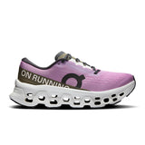 On Cloudmonster 3 women's road running shoes with breathable mesh upper and cushioned sole for comfortable running.
