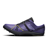 Women's On Cloudspike XC track shoes with breathable mesh upper and responsive cushioning, designed for trail running.