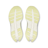 Women’s On Cloudrunner 3 road running shoes with lightweight design and breathable mesh in grey and white.