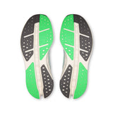 Men's On Cloudsurfer Max road running shoes in black with cushioned soles and breathable mesh upper.