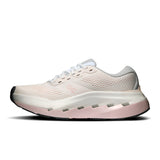 On Cloudrunner 3 Max women's road running shoes in black and white with cushioned soles and breathable mesh upper.