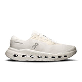 On Cloudrunner 3 men's road running shoes in black with white accents, featuring breathable mesh and cushioned soles for comfort.