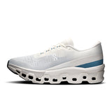Men's On Cloudmonster 2 road running shoes with breathable mesh upper and cushioned sole, designed for comfort and performance.