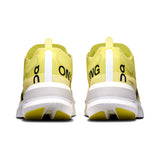 Men's On Cloudboom Strike road running shoes with lightweight design and supportive cushioning, shown in a side view.
