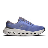 Men's On Cloudrunner 3 road running shoes in black and gray with cushioned soles and breathable mesh upper.