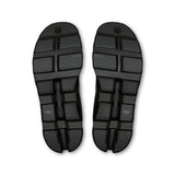Men's On Cloudmonster Void active life shoes featuring a sleek black design with cloud-inspired cushioning and durable athletic soles.