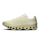 Men's On Cloudmonster Void active life sneakers in black and gray with cushioned soles and breathable mesh uppers.