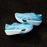 Unisex ASICS Metaspeed Sky Tokyo road racing shoes in vibrant colorway, featuring lightweight design and breathable material.