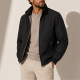 Men's Zexov lightweight bomber jacket with stand collar, casual zip-up design, perfect for stylish everyday wear