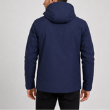 Men's waterproof rain jacket by Zexov with a lightweight hooded outdoor coat design, shown in a weather-resistant fabric.
