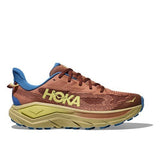 Men's Hoka Challenger 8 running shoes in D-width, featuring a maple and cardamom colorway, with breathable mesh upper and cushioned sole.